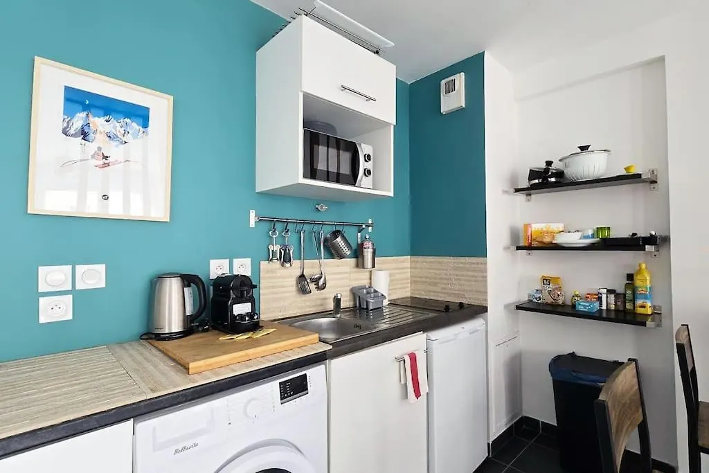 Appartement Bnbgones - Le Cosy Saint Louis - Metro Jean Mace Et Saxe Gambetta Lyon